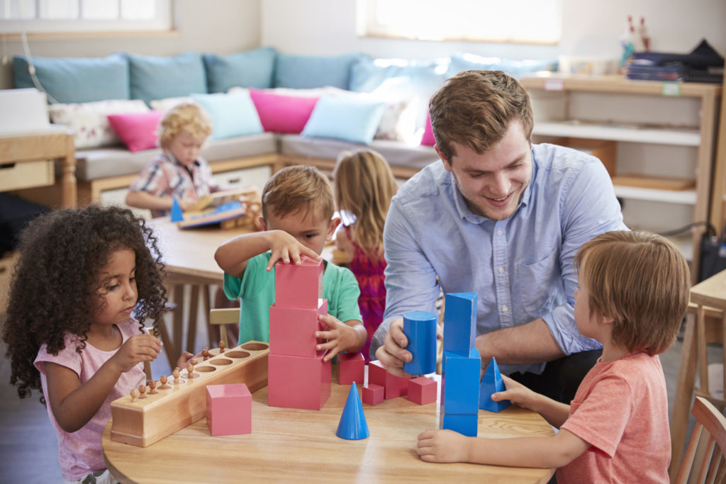 Montessori nursery setting