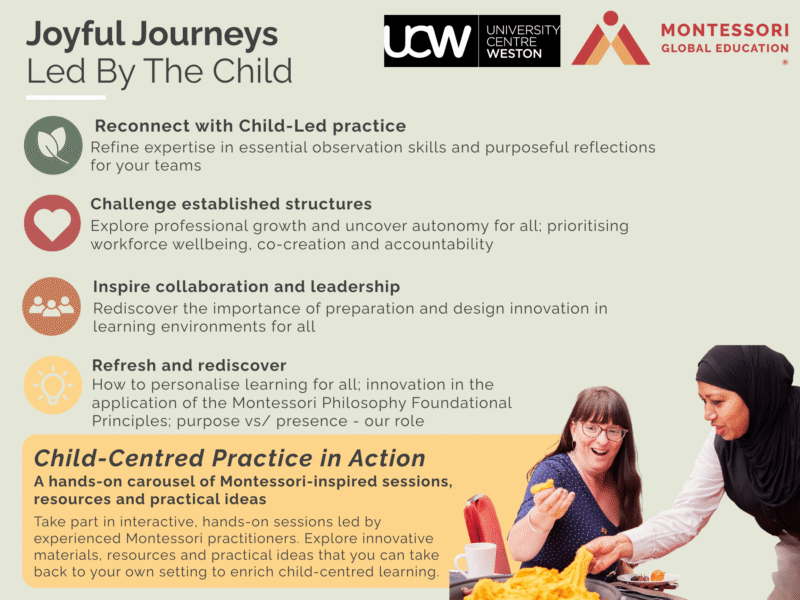 Joyful Journeys Led By The Child – Flyer page 2 (logo)